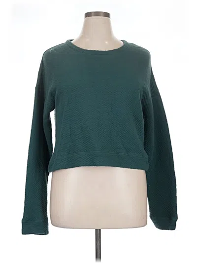 Pre-owned Jockey Pullover Sweater In Teal