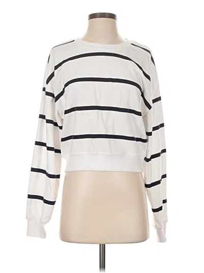 Pre-owned Jockey Pullover Sweater In White