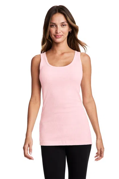 Jockey Rib Tank In Pink