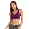 Jockey Women's Molded Cup Seamfree Bralette 3041 In Purple