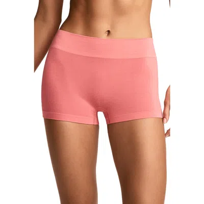 Jockey Seamfree Comfort Waist Boyshort In Coral Pink