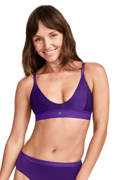 Jockey Shine Bralette In Purple