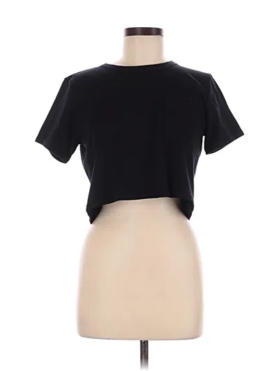 Pre-owned Jockey Short Sleeve T-shirt In Black