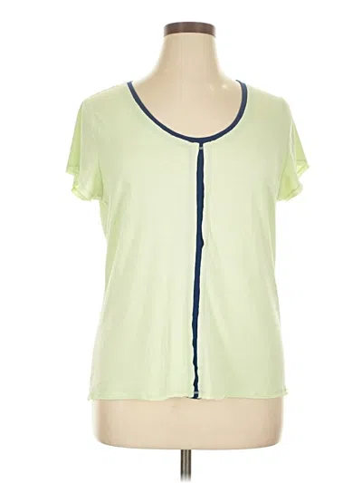 Pre-owned Jockey Short Sleeve T-shirt In Green