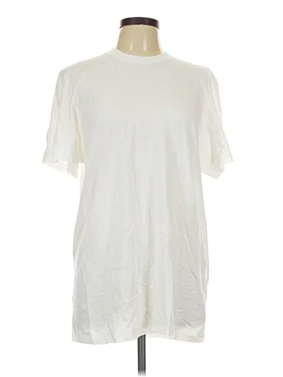 Pre-owned Jockey Short Sleeve T-shirt In Ivory