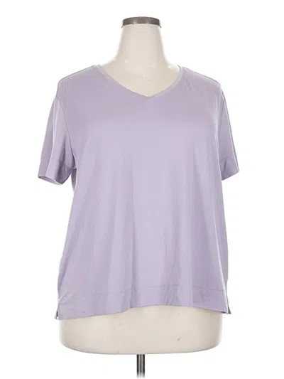 Pre-owned Jockey Short Sleeve T-shirt In Purple