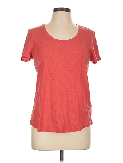 Pre-owned Jockey Short Sleeve T-shirt In Red