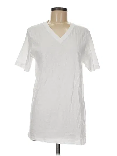 Pre-owned Jockey Short Sleeve T-shirt In White