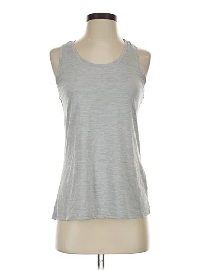 Pre-owned Jockey Sleeveless Top Gray Halter Neckline Tops