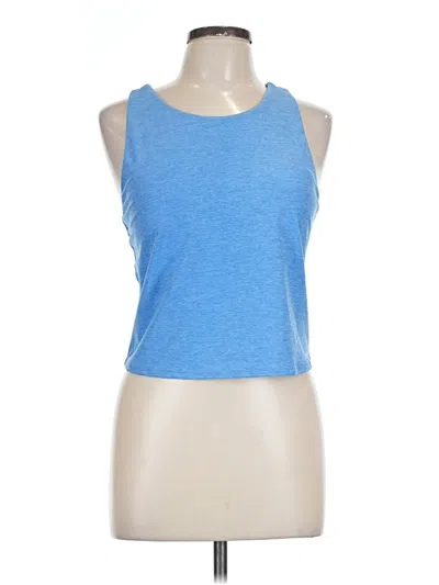 Pre-owned Jockey Sleeveless T-shirt In Blue