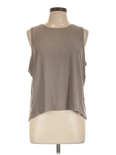 Pre-owned Jockey Sleeveless T-shirt In Brown