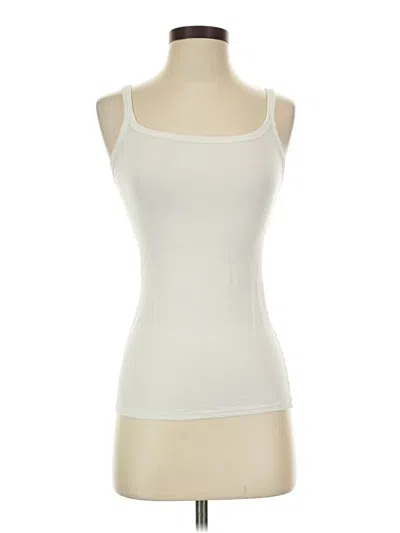 Pre-owned Jockey Sleeveless T-shirt In Ivory