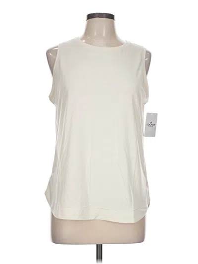 Pre-owned Jockey Sleeveless T-shirt In Ivory