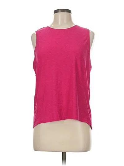 Pre-owned Jockey Sleeveless T-shirt In Pink
