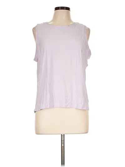 Pre-owned Jockey Sleeveless T-shirt In Purple