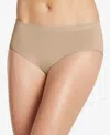 Jockey Smooth And Shine Seamfree Heathered Hipster Underwear 2187, Available In Extended Sizes In Neutral