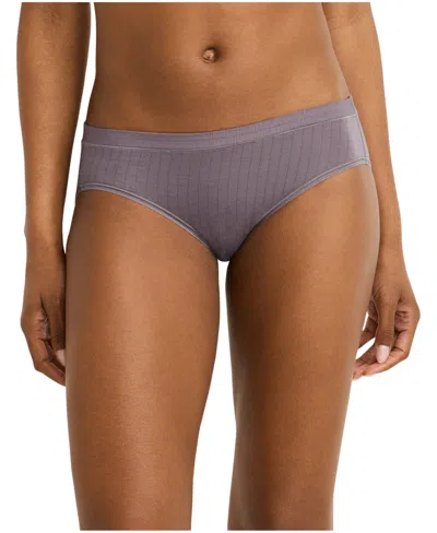 Jockey Soft Touch Breathe Contemporary Bikini In Blue