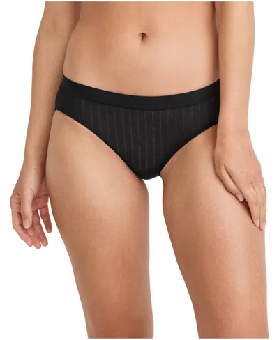 Jockey Soft Touch Breathe Contemporary Bikini In Black