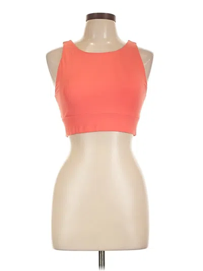 Pre-owned Jockey Sports Bra In Orange