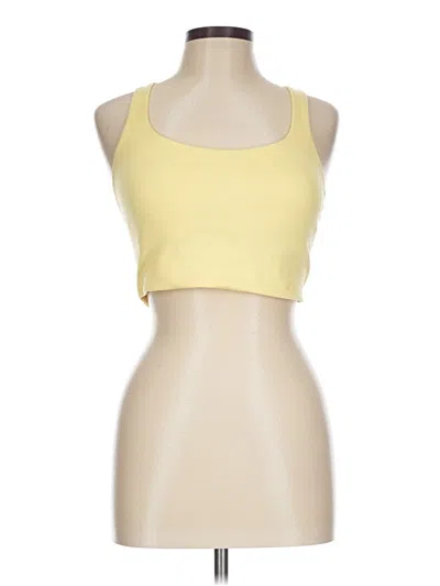 Pre-owned Jockey Sports Bra In Yellow