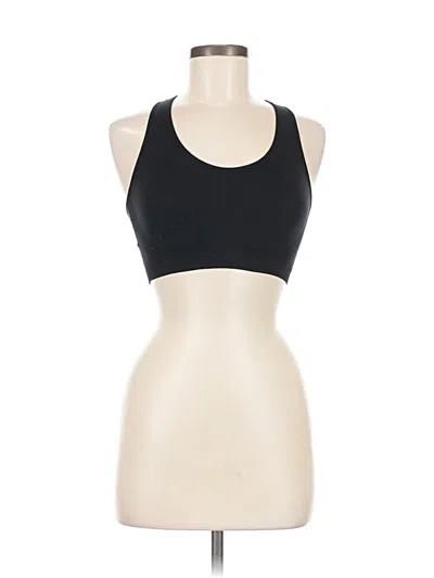 Pre-owned Jockey Tank Top Black Halter Neckline Tops
