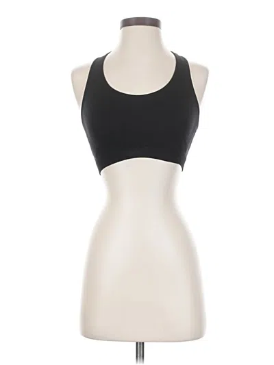 Pre-owned Jockey Tank Top Black Halter Neckline Tops
