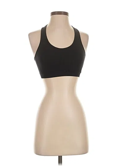 Pre-owned Jockey Tank Top Black Halter Neckline Tops