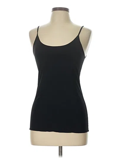 Pre-owned Jockey Tank Top Black Strapless Neckline Tops