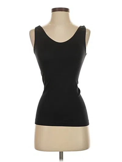 Pre-owned Jockey Tank Top Black Strapless Neckline Tops