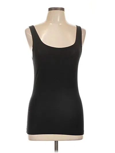 Pre-owned Jockey Tank Top Black Strapless Neckline Tops