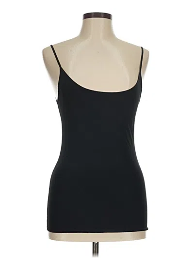 Pre-owned Jockey Tank Top Black Strapless Neckline Tops