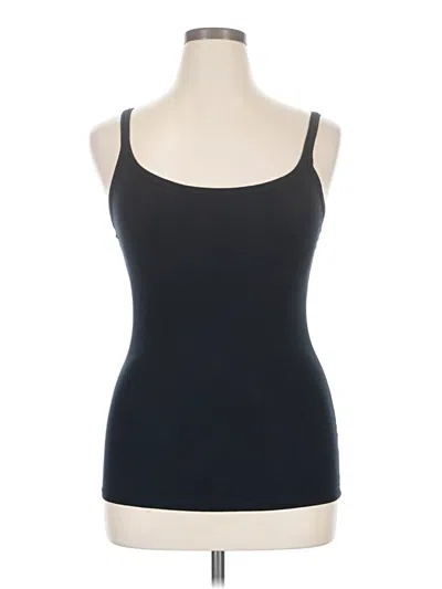 Pre-owned Jockey Tank Top Black Strapless Neckline Tops