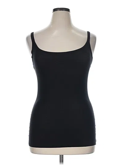 Pre-owned Jockey Tank Top Black Strapless Neckline Tops
