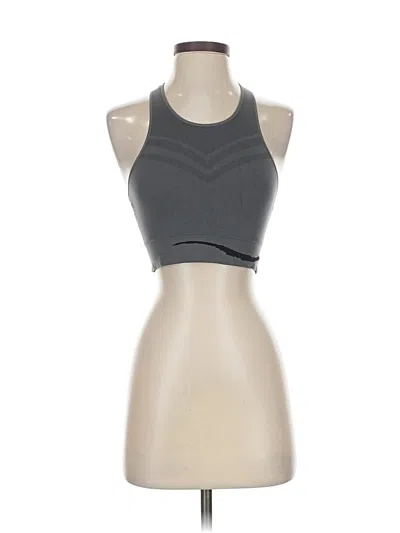 Pre-owned Jockey Tank Top Gray Halter Neckline Tops