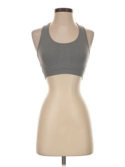 Pre-owned Jockey Tank Top Gray Halter Neckline Tops