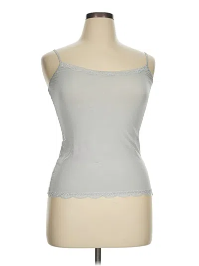 Pre-owned Jockey Tank Top Gray Strapless Neckline Tops
