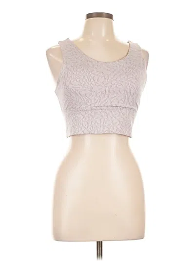 Pre-owned Jockey Tank Top Gray Strapless Neckline Tops