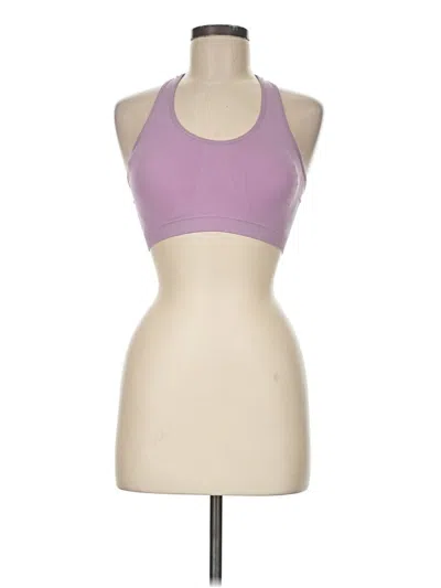 Pre-owned Jockey Tank Top Purple Halter Neckline Tops
