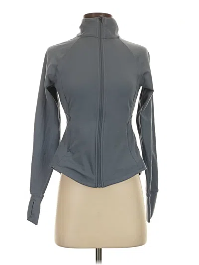Pre-owned Jockey Track Jacket In Gray