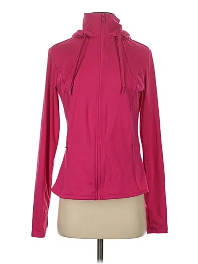 Pre-owned Jockey Track Jacket In Pink