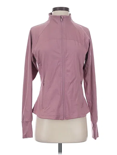 Pre-owned Jockey Track Jacket In Purple