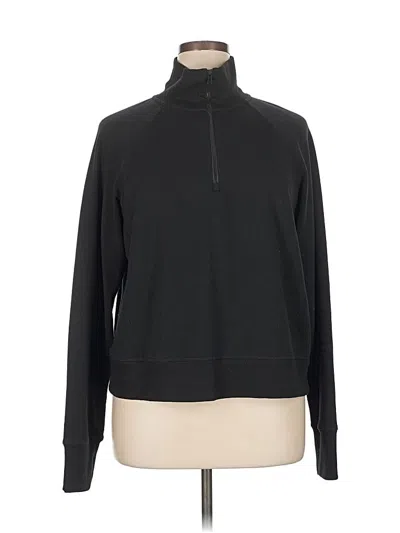 Pre-owned Jockey Turtleneck Sweater In Black