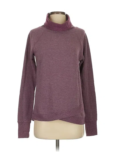 Pre-owned Jockey Turtleneck Sweater In Purple