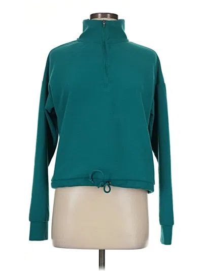 Pre-owned Jockey Turtleneck Sweater In Teal