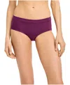 Jockey Women's Cotton Stretch Hipster Underwear 1554 In Purple