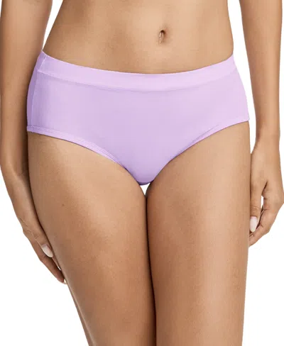 Jockey Women's Cotton Stretch Hipster Underwear 1554 In Purple