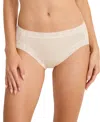 Jockey Women's High-cut Lace Trimmed Brief Underwear In Neutral