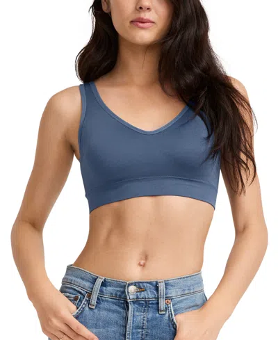 Jockey Women's Molded Cup Seamfree Bralette 3041 In Blue