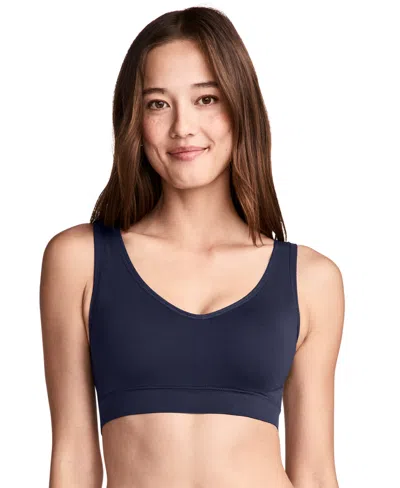 Jockey Women's Molded Cup Seamfree Bralette 3041 In Blue