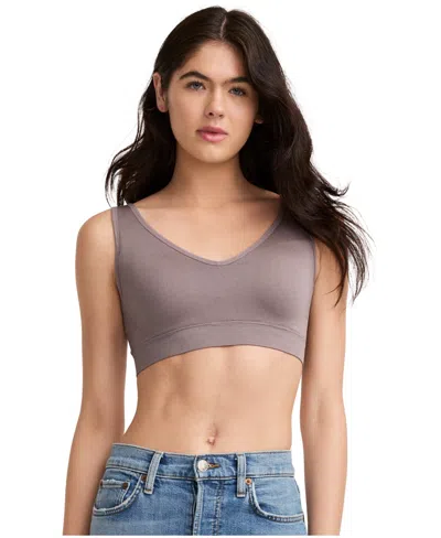 Jockey Women's Molded Cup Seamfree Bralette 3041 In Purple